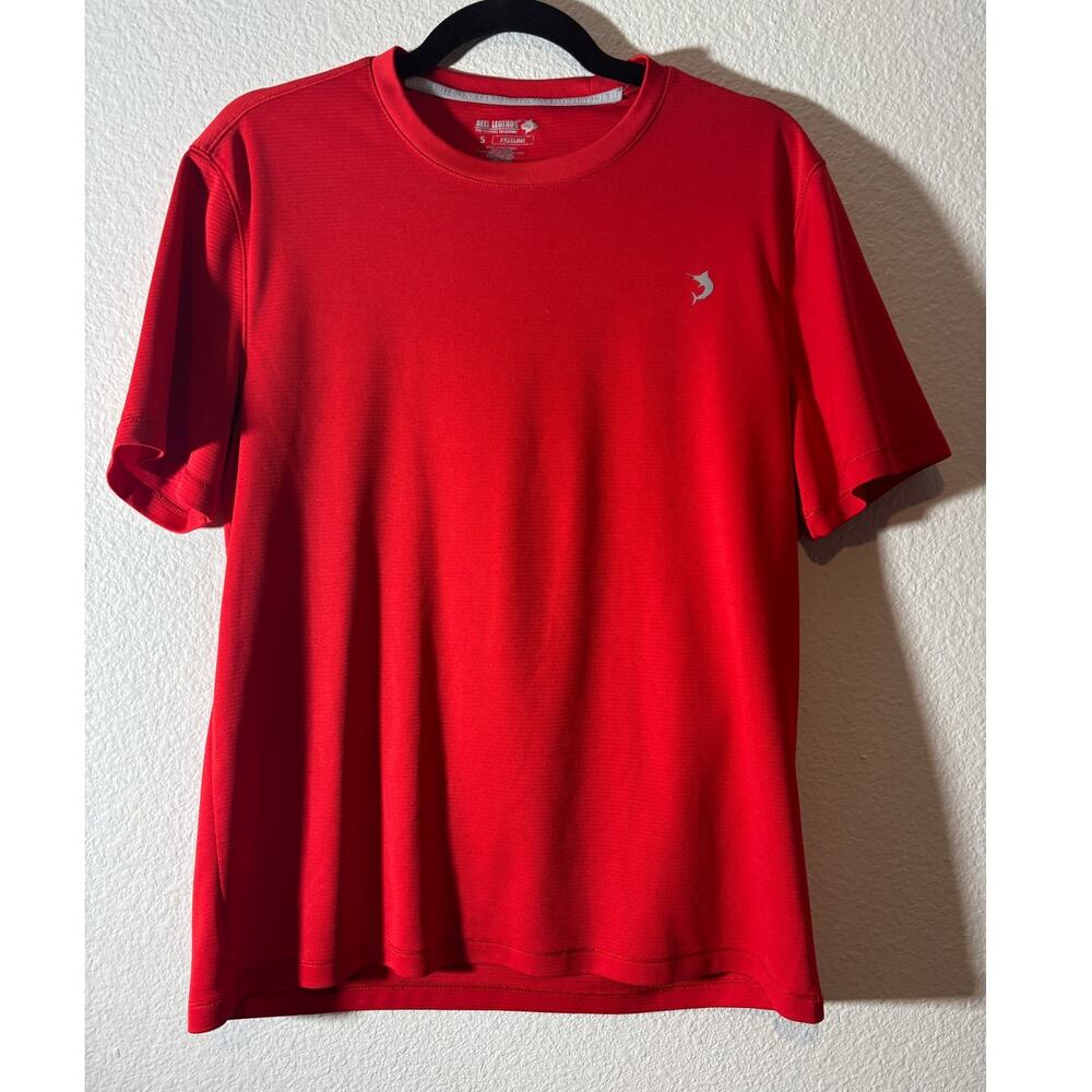 Reel Legends Men's Size S Red Freeline Moisture-Wicking Performance T-Shirt